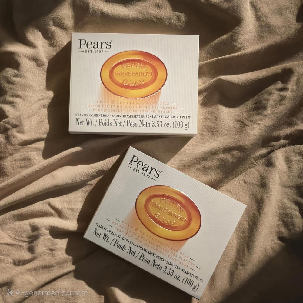 Pears Transparent Soap - 3.53 oz Bars - 2 Pack